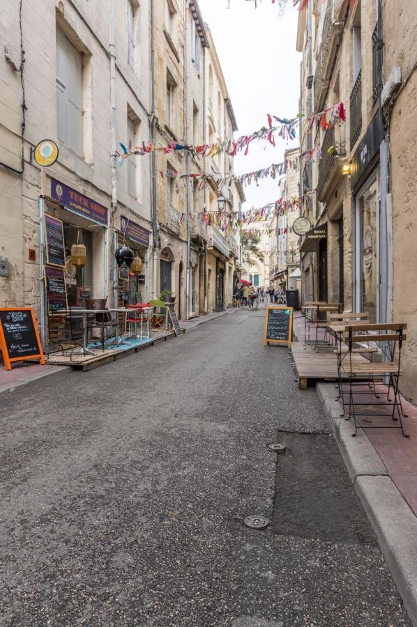 La Parenthèse Roucher Montpellier - Duplex Climatisé T2 Cœur écusson Exterior foto